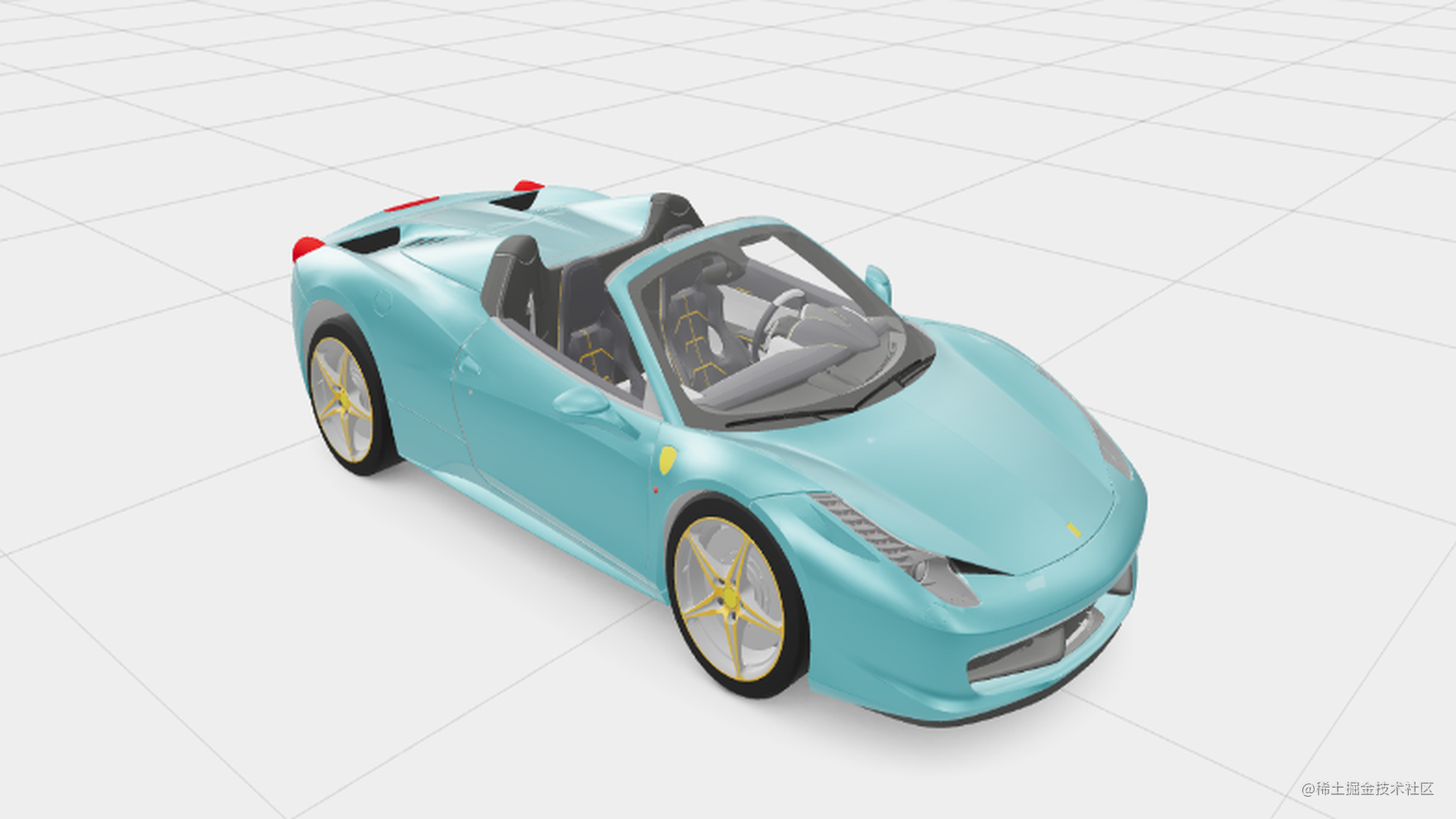基于Vue和Nest搭建的Web3D汽车组装演示系统