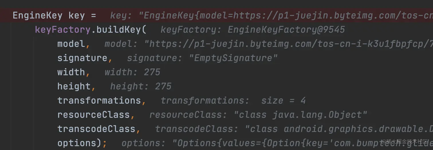 EngineKey的组成部分