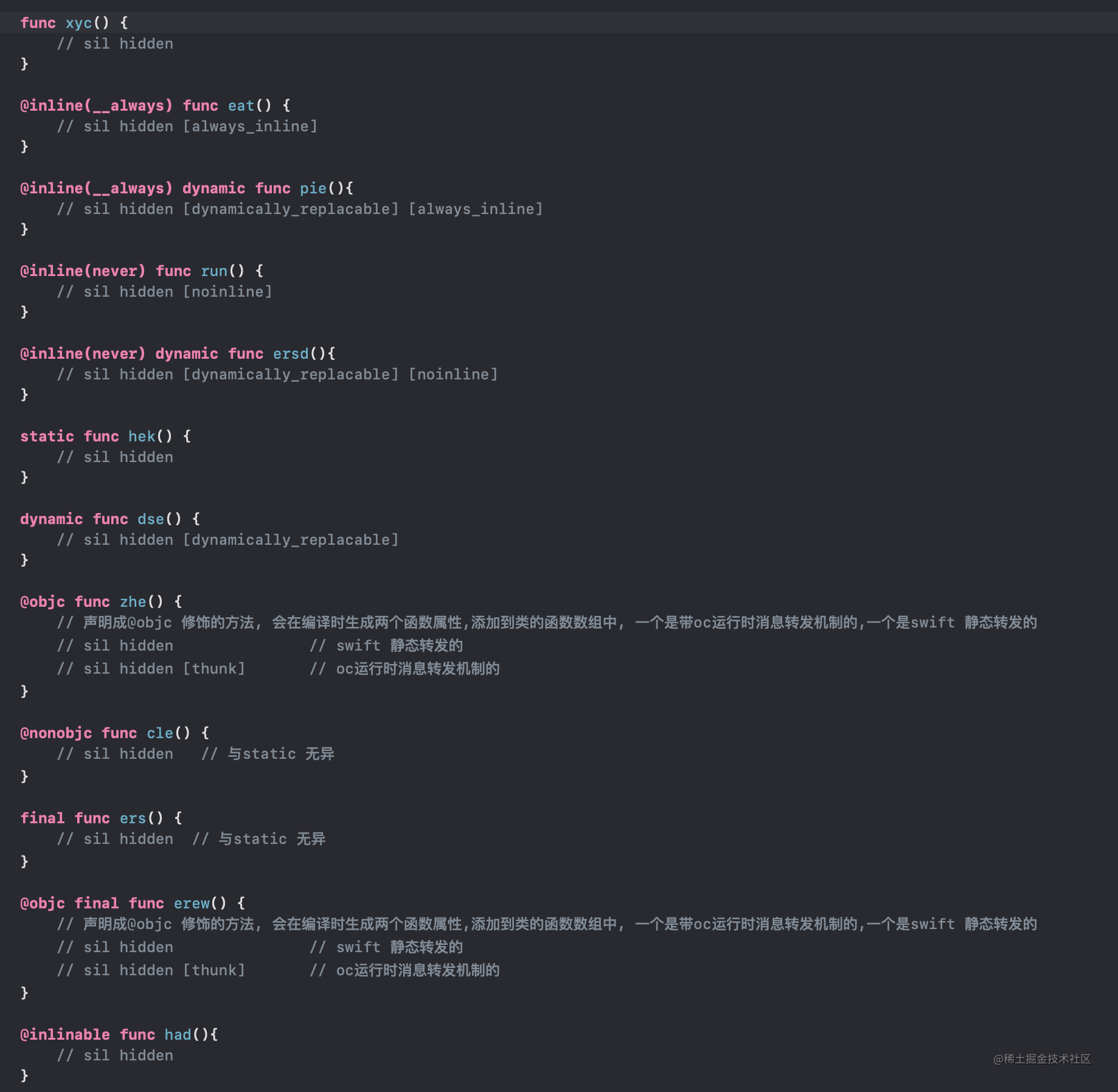 Swift 关键字从外到里-一一网