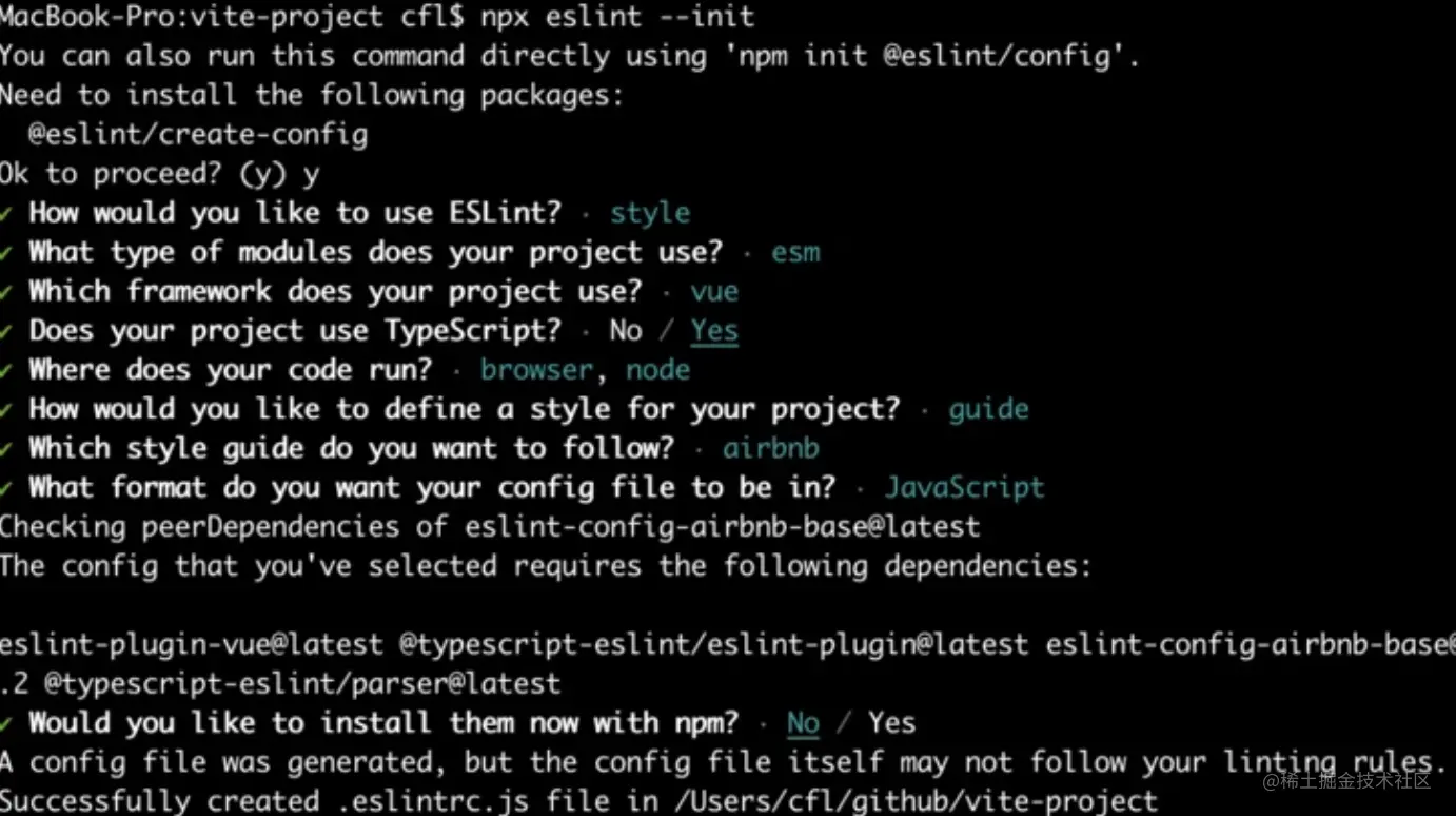 配置使用vite 脚手架创建的项目的eslint配置使用vite 脚手架创建的项目的eslint内容，解决vite创建项 掘金
