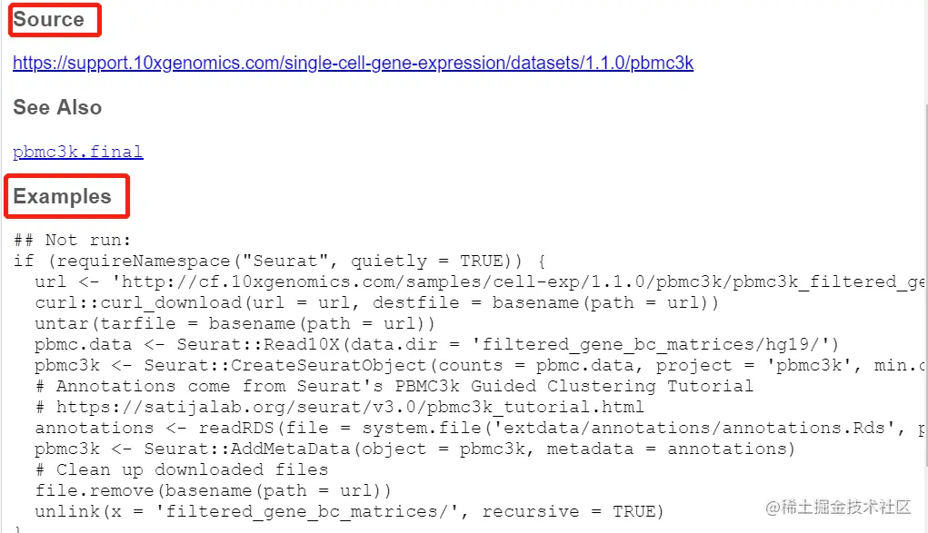 Seurat https github satijalab seurat data se 