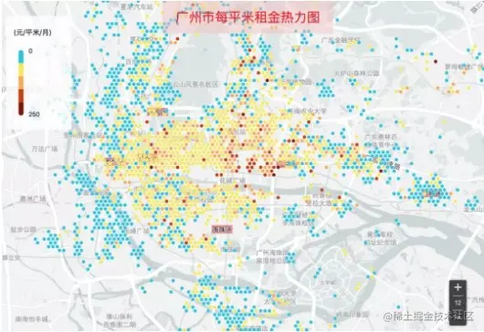 广州市热力图