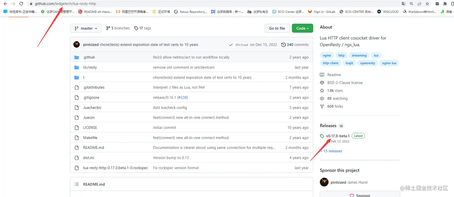 Openresty lua resty http 1 https github ledget 