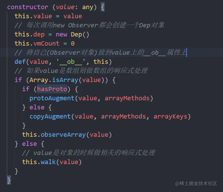 Observer构造函数