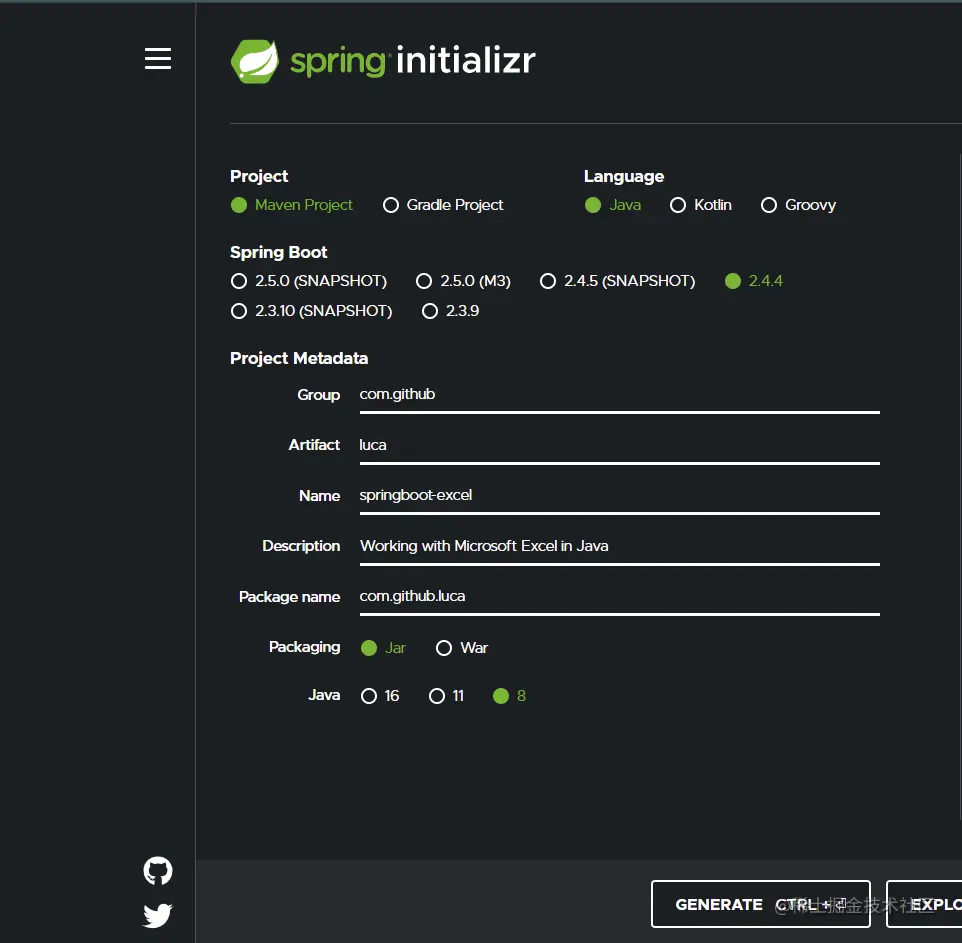 SpringBoot2.x操作Excel导入导出