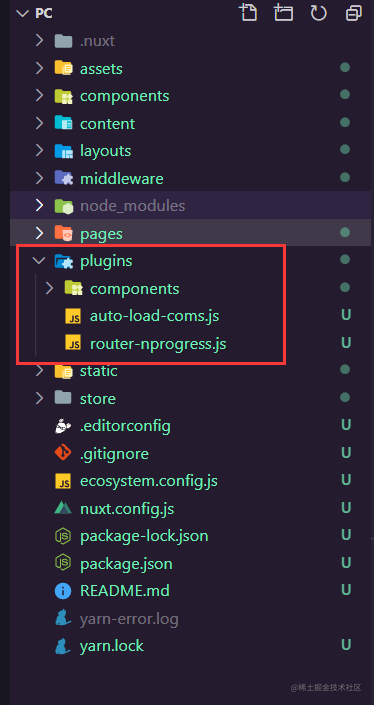 Nuxt uses the NProgress progress bar to transition routes - Moment For ...
