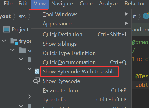 使用Jclasslib插件查看程序字节码