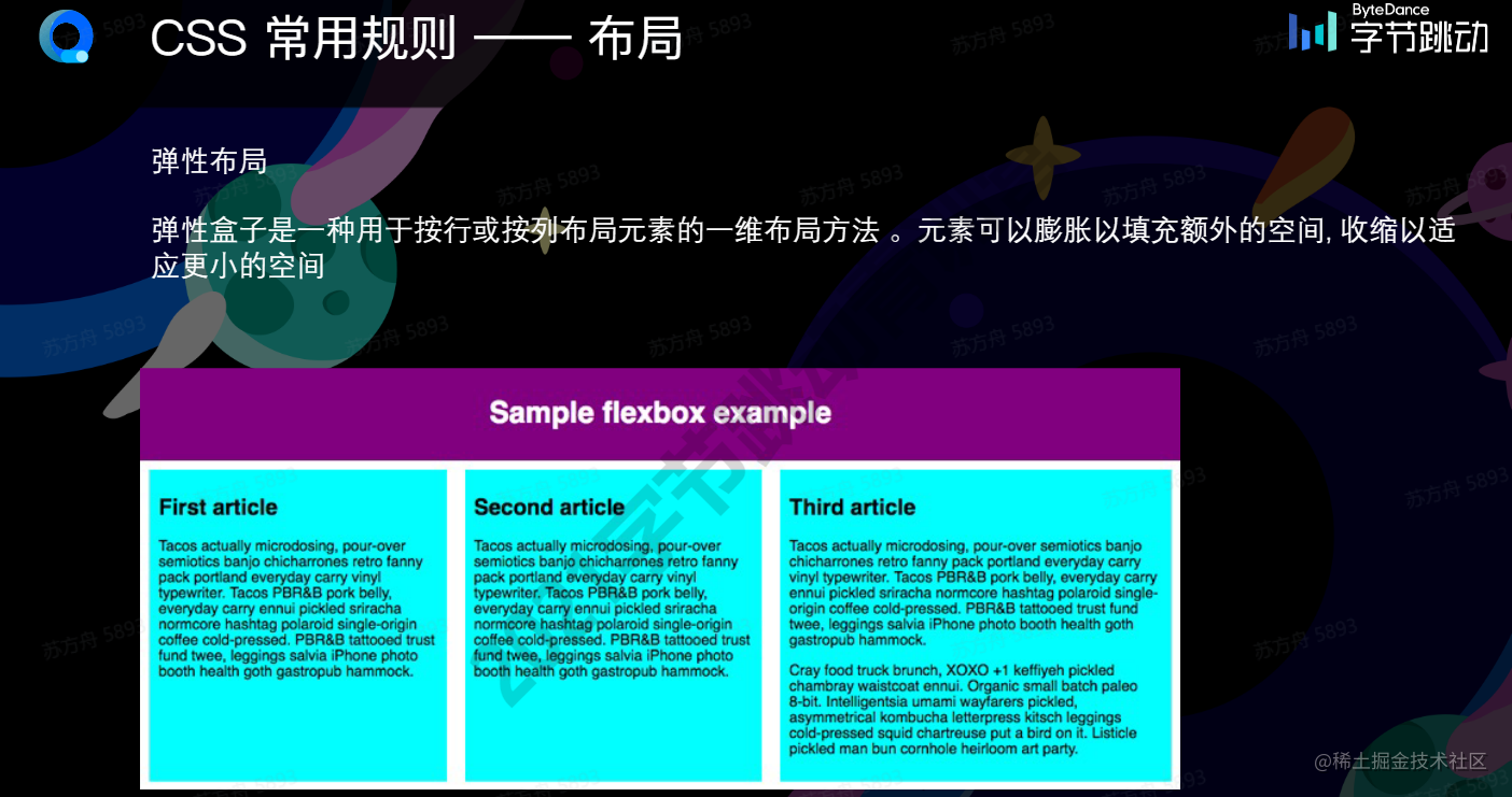 CSS chapter 4 Flexible layout and classic interview questions CSS ...