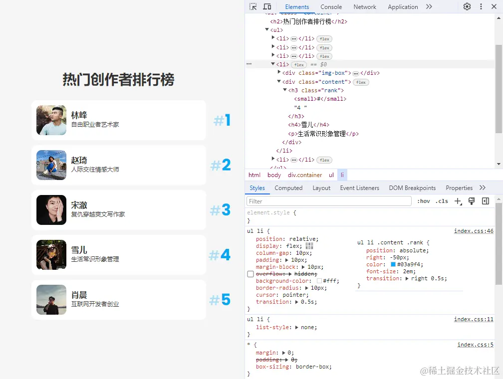 list-hover-rendering