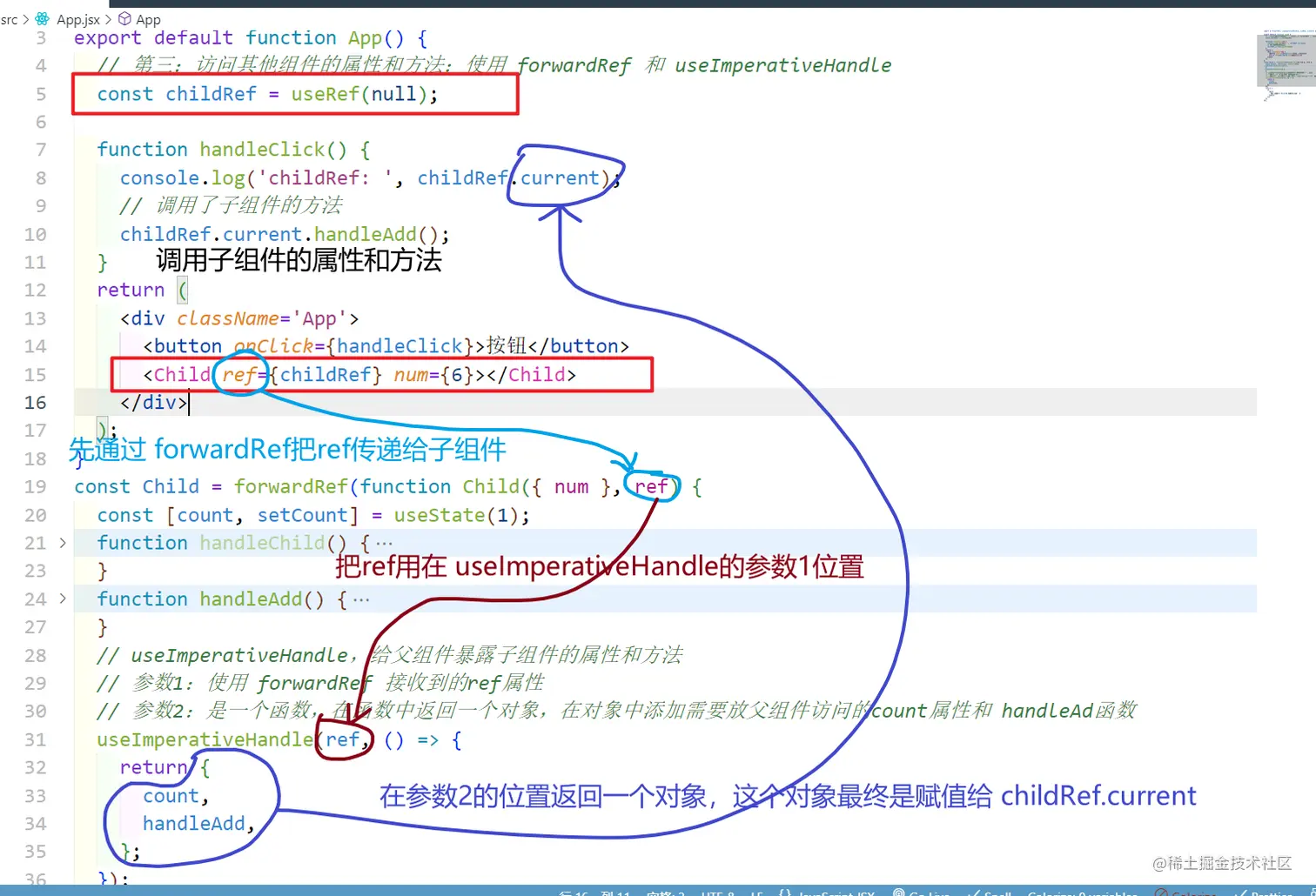使用ref访问子组件的属性和方法.png
