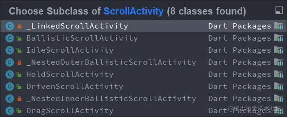 ScrollActivity 子类
