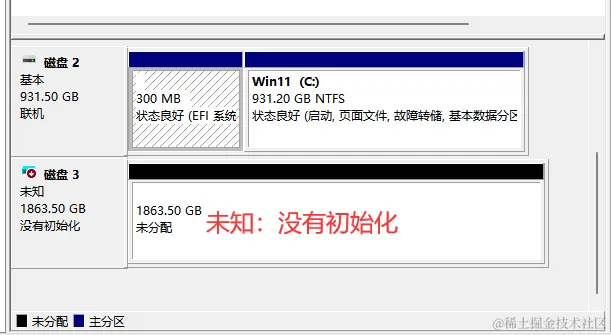 硬盘危机：磁盘管理“未知没有初始化”之困与解