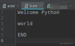 writelines运行结果