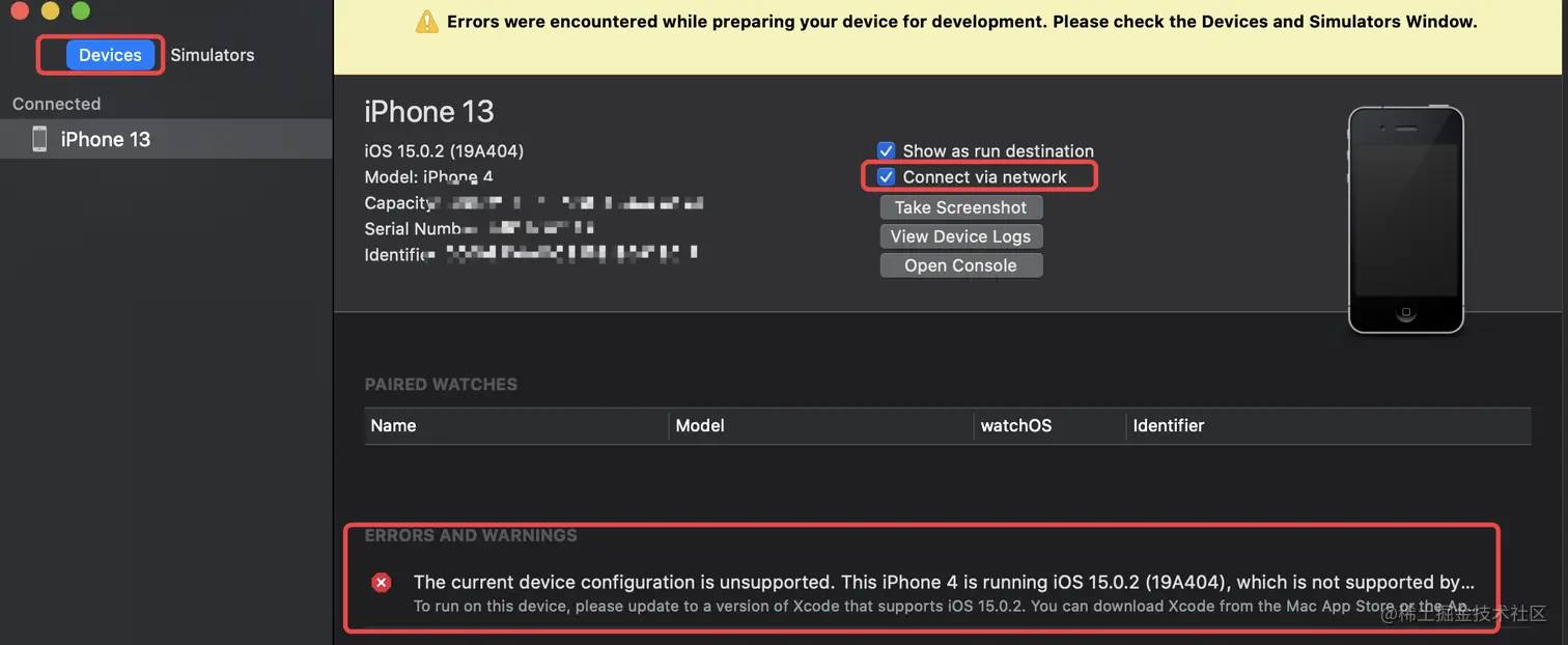 Mac xcode rn iphone 