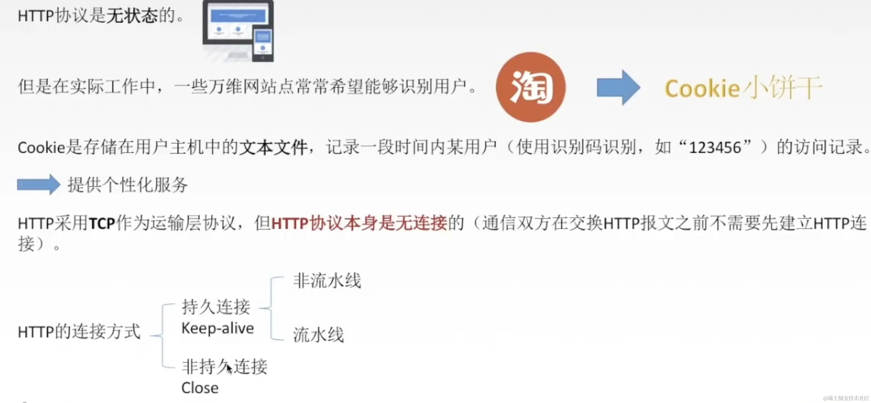 HTTP特点