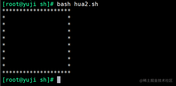 Shell编程之双重循环 教你花式打印各种图形 掘金