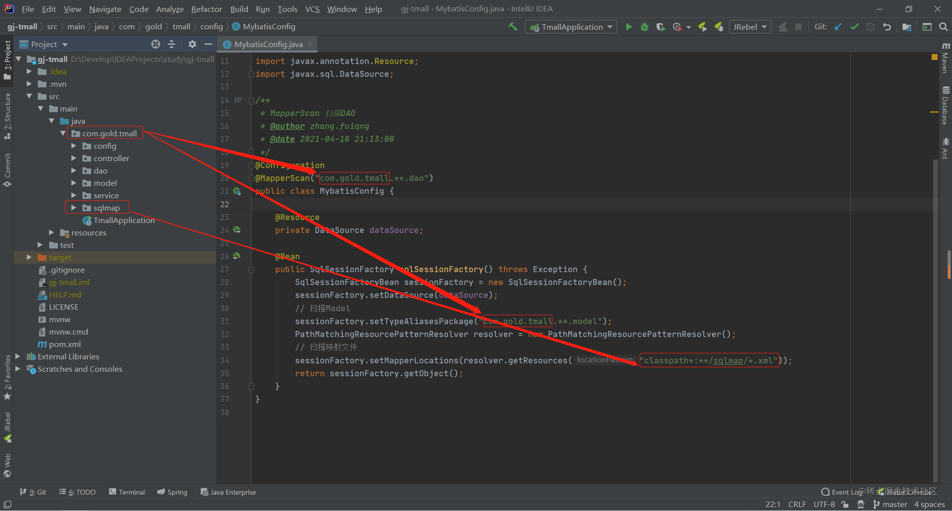 SpringBoot integrates with the MyBatis framework - Moment For Technology
