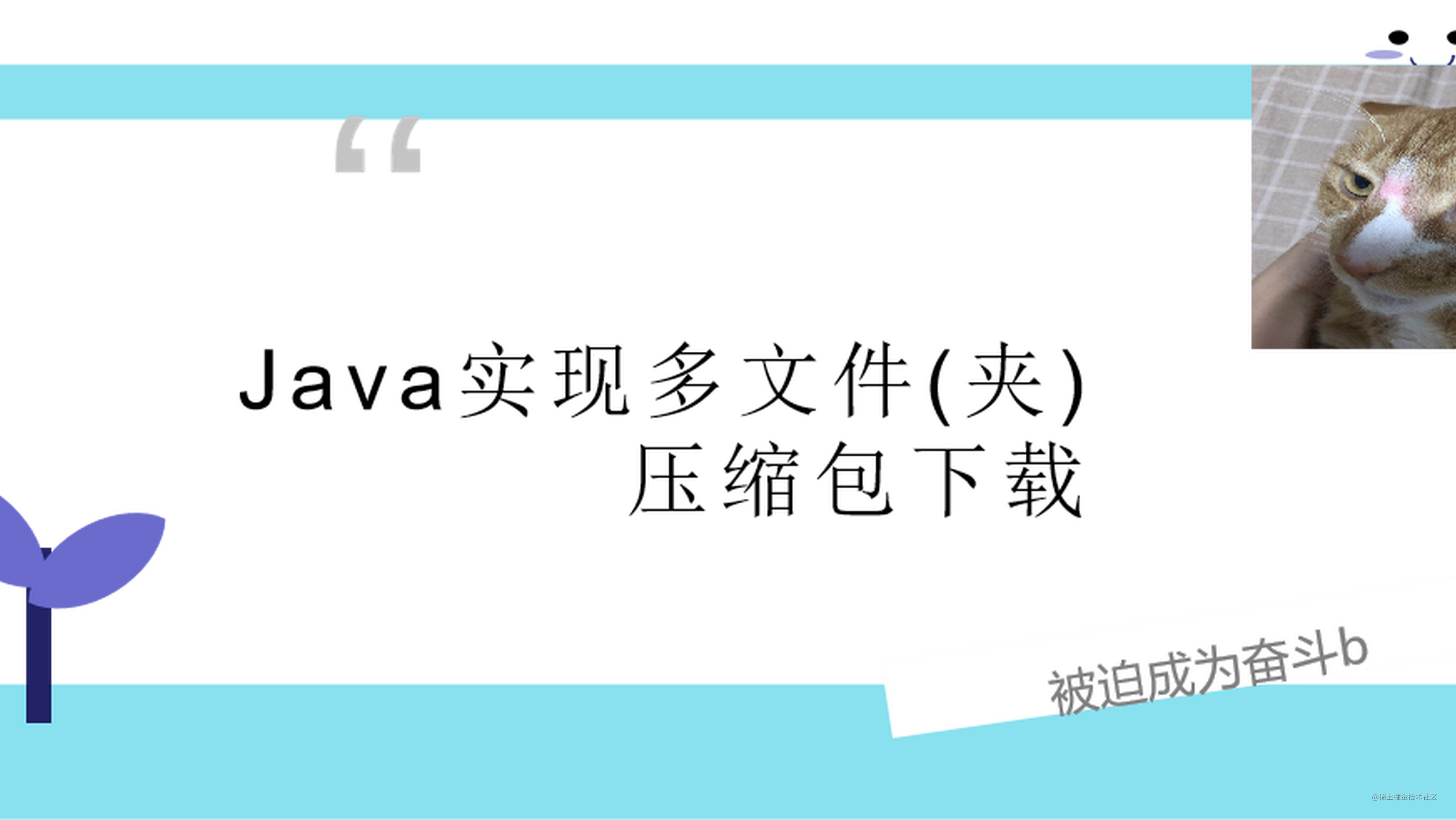 Java实现批量下载多文件 夹 压缩包 Zip 掘金