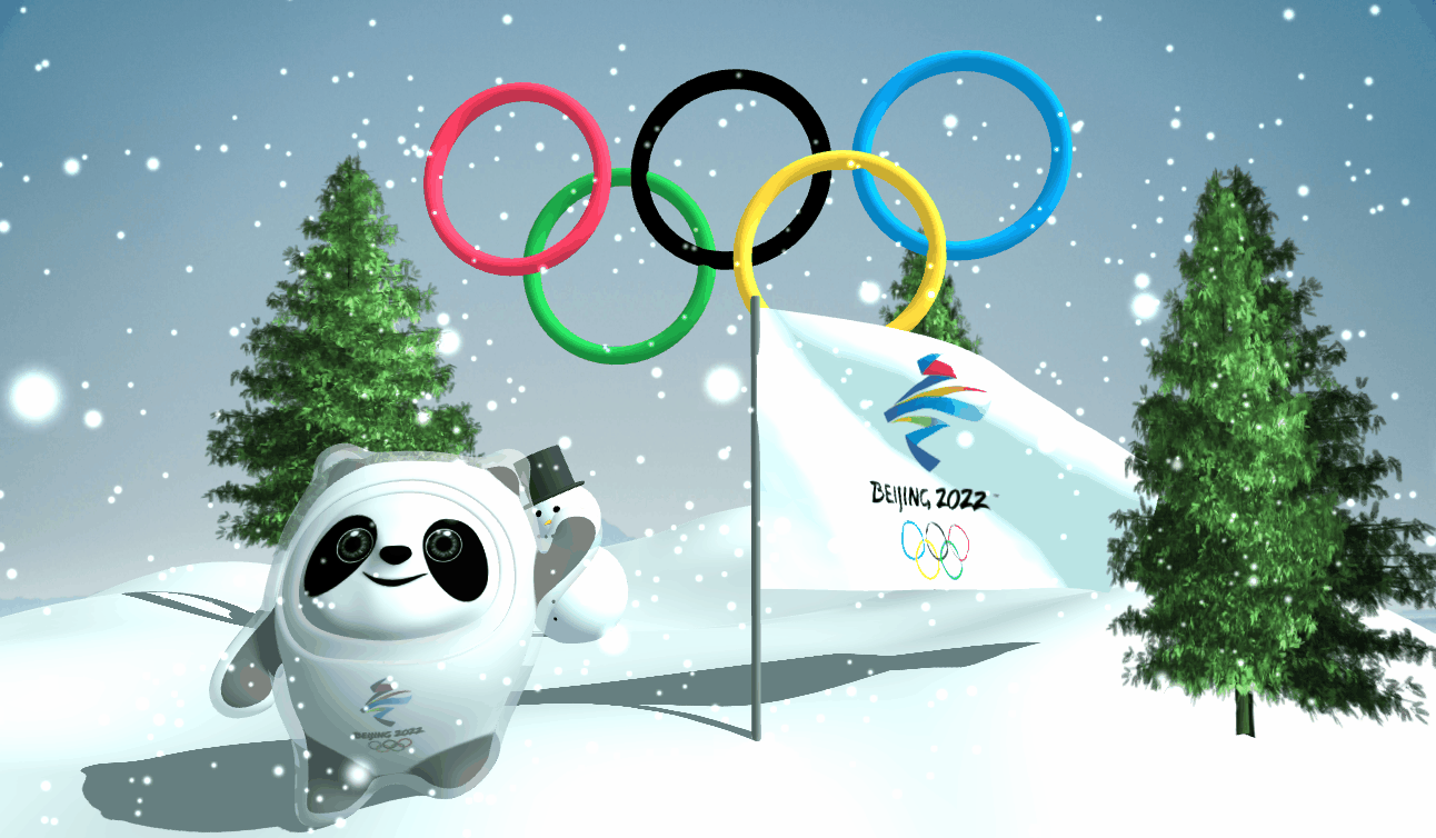 Three.js 实现2022冬奥主题3D趣味页面 🐼