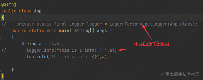 A simple tutorial using the @slf4J annotation (getting started ...