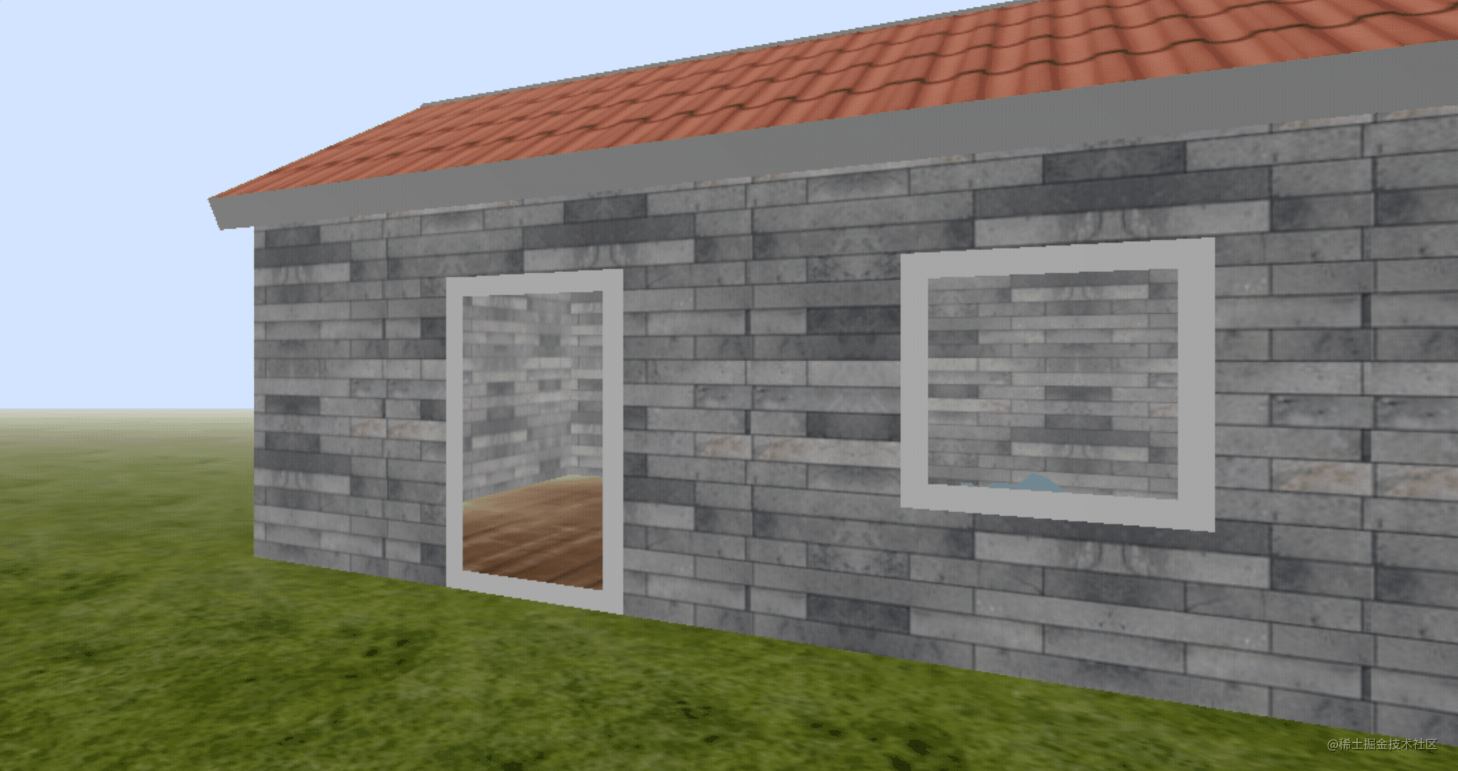 How I built a house in a 3D world using Three.js - Moment For Technology