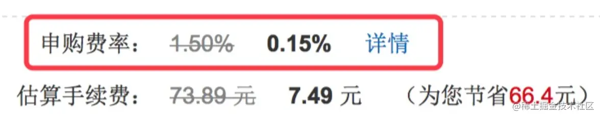 申购费率