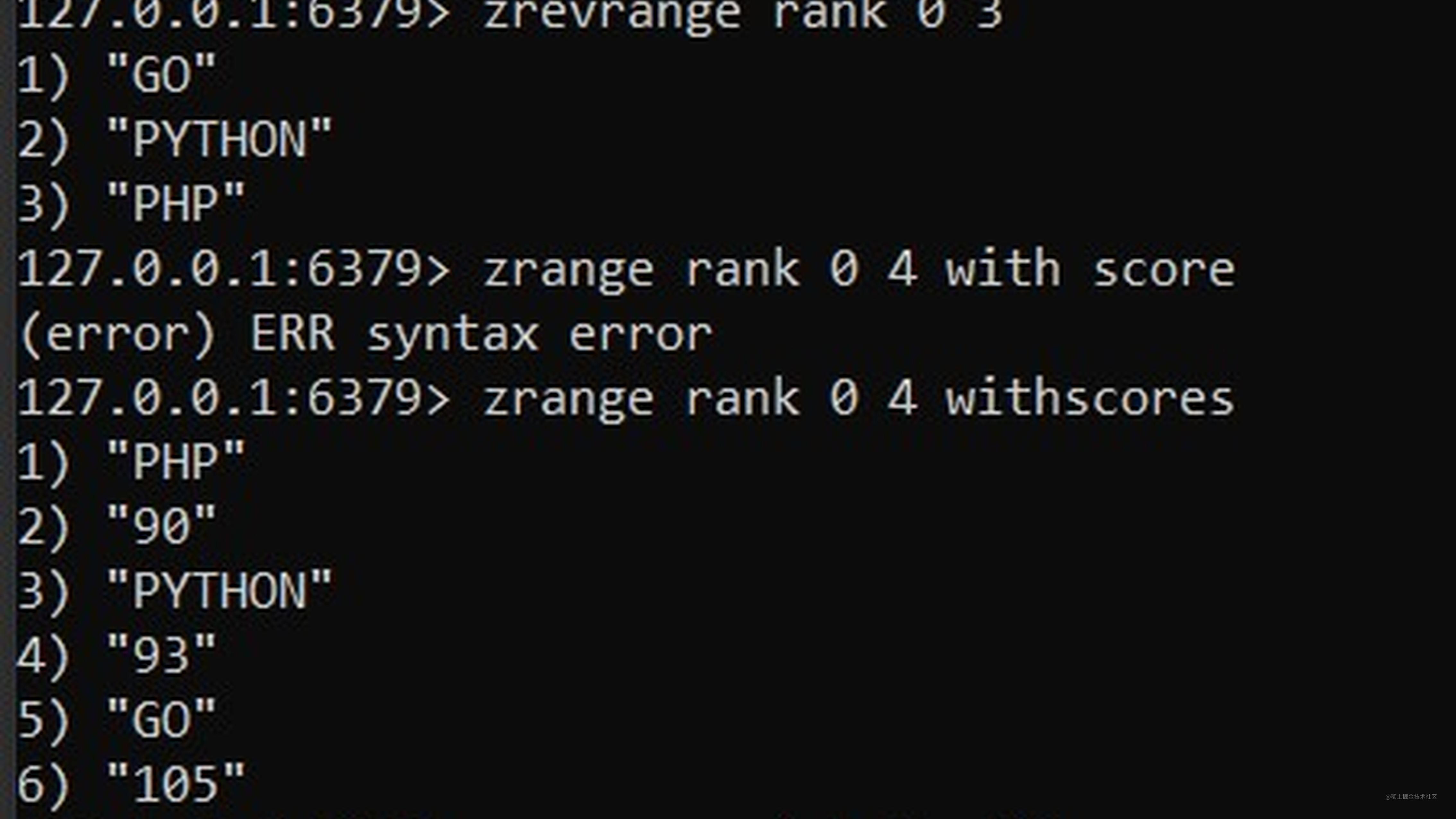  go redis 