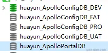 docker-compose部署多环境apollo