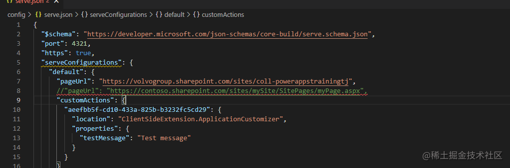 Create a SharePoint Framework (SPFx) Application customizer extension ...