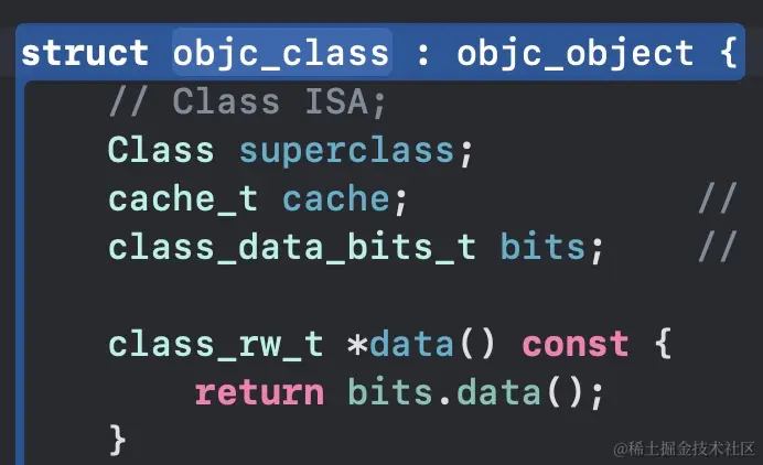图3: objc_class结构体回顾-c346
