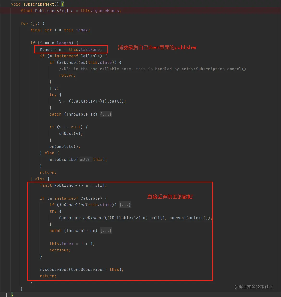 Flux和Mono的常用API源码分析q这篇文章来分析ProjectReactor的两大类FLux和Mono的常用Ap 掘金