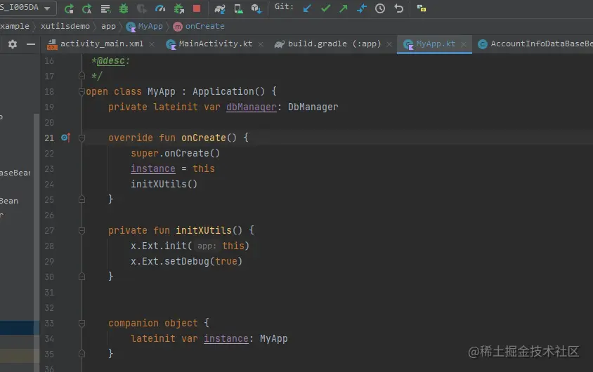 Android中使用kotlin对xutils数据库进行版本升级本文全程采用koltin语法,因为最近项目基本上都是ko 掘金
