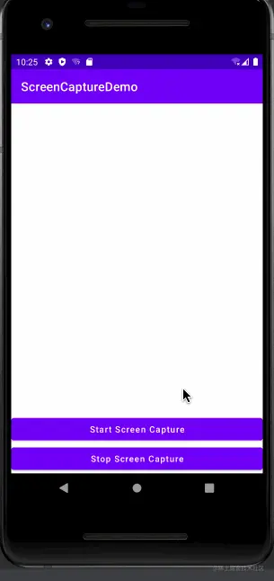 screenCapture once