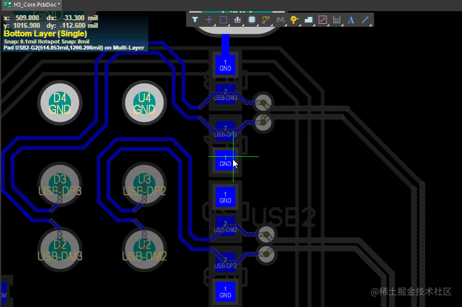 高速PCB设计USB差分对阻抗计算 - 掘金