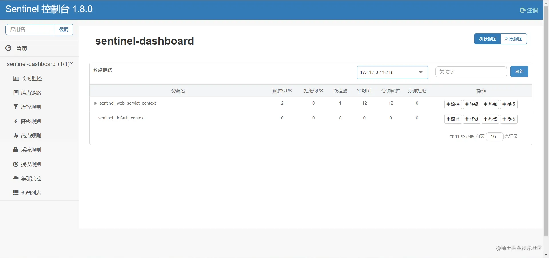 SpringCloudAlibaba之熔断和限流Se