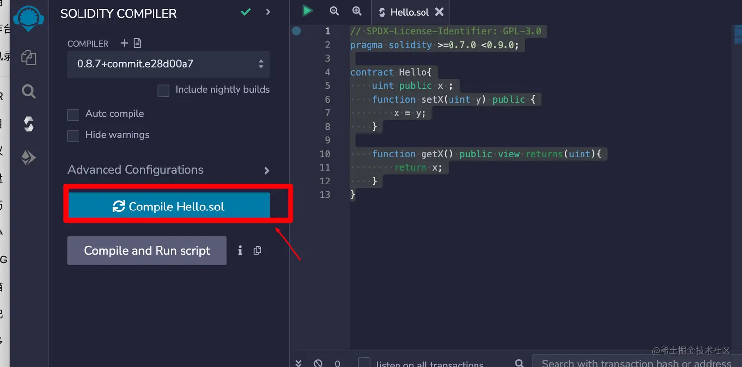 初识Solidity什么是Solidity? 什么是以太坊？ 以太坊官方文档介绍的很详细，可以去阅读； 什么是智能合约- 掘金