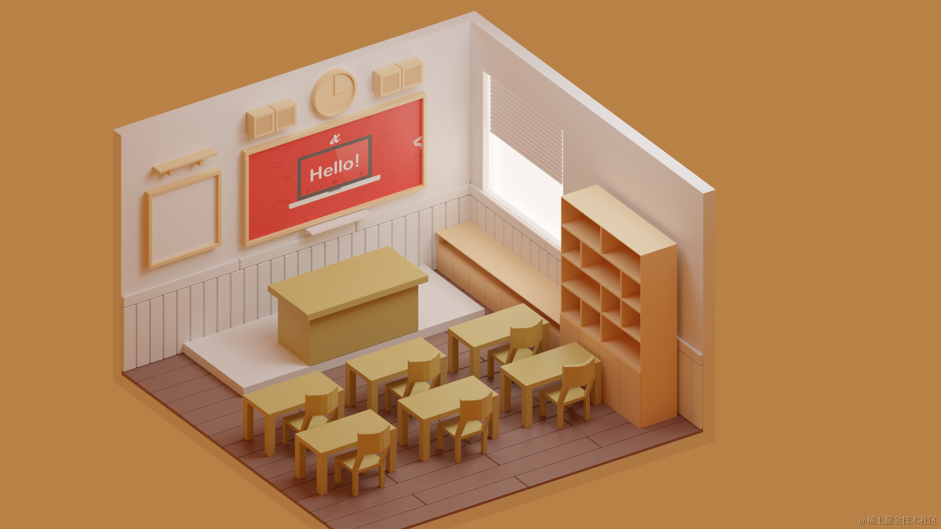 从零开始构建三维教学环境