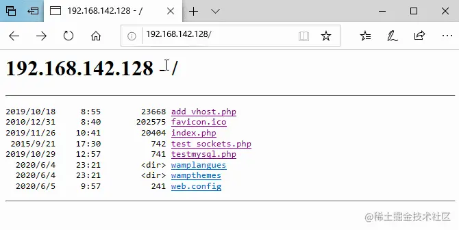 ComNet9-1-4-IIS删除mime-exe类型后访问.gif