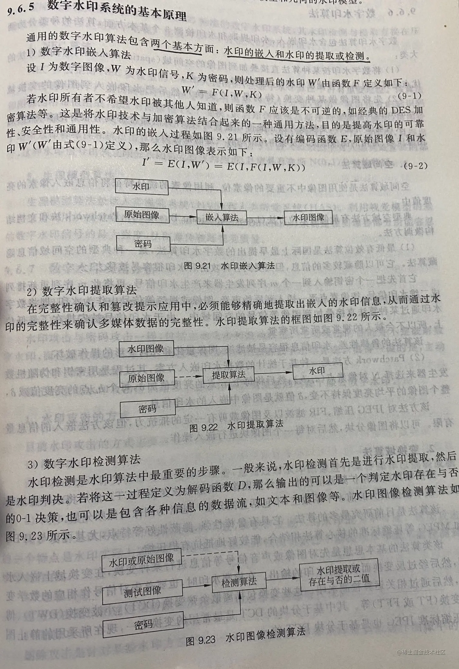 数字水印系统的基本原理