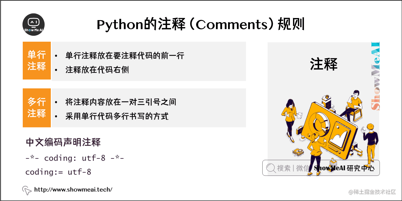 Python的注释（Comments）规则