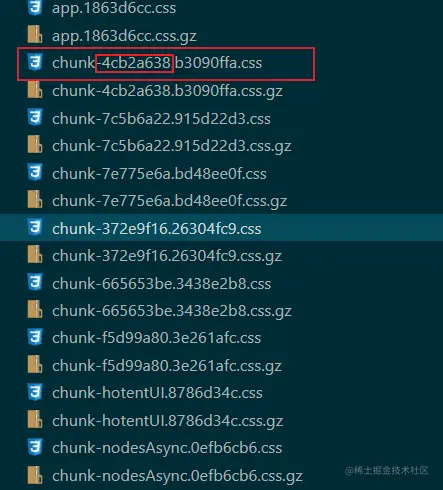 webpack输出文件时混入hash