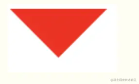向下的三角形
