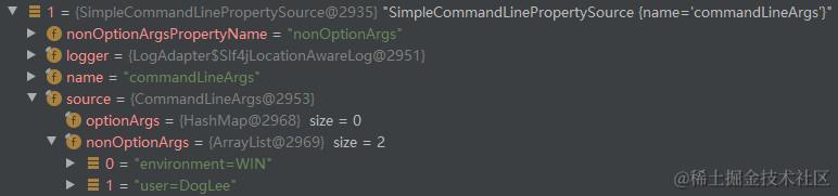 SimpleCommandLinePropertySource详情图