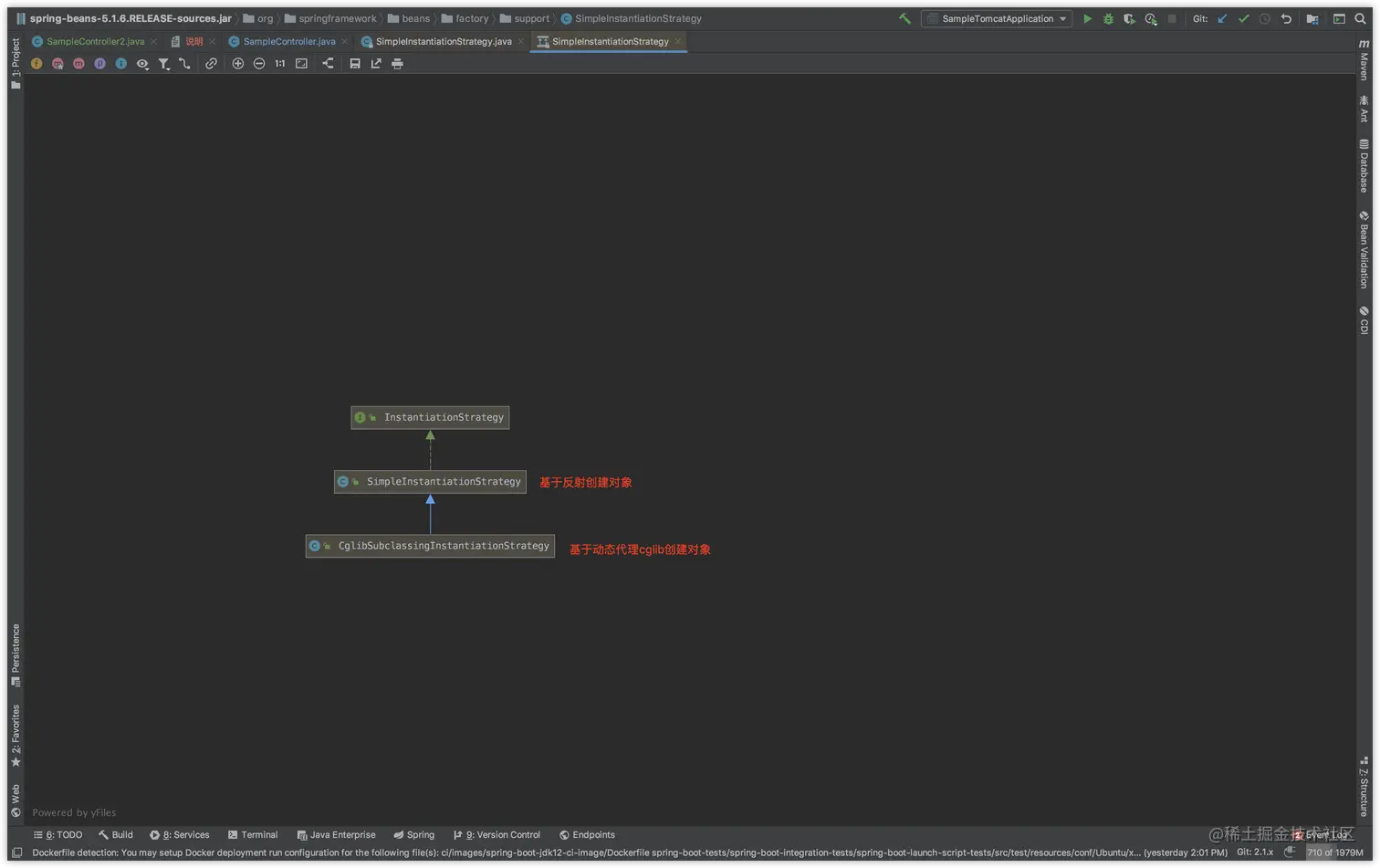 spring容器如何创建bean?cglib?还是反射？第一次用的时候创建bean的实例对象，具体是调用容器类的获取b 掘金